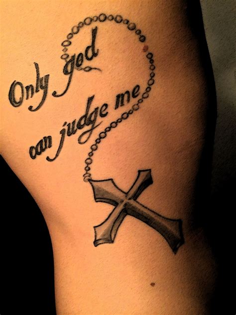 Discover the Meaning Behind Only God Can Judge Me Tattoo